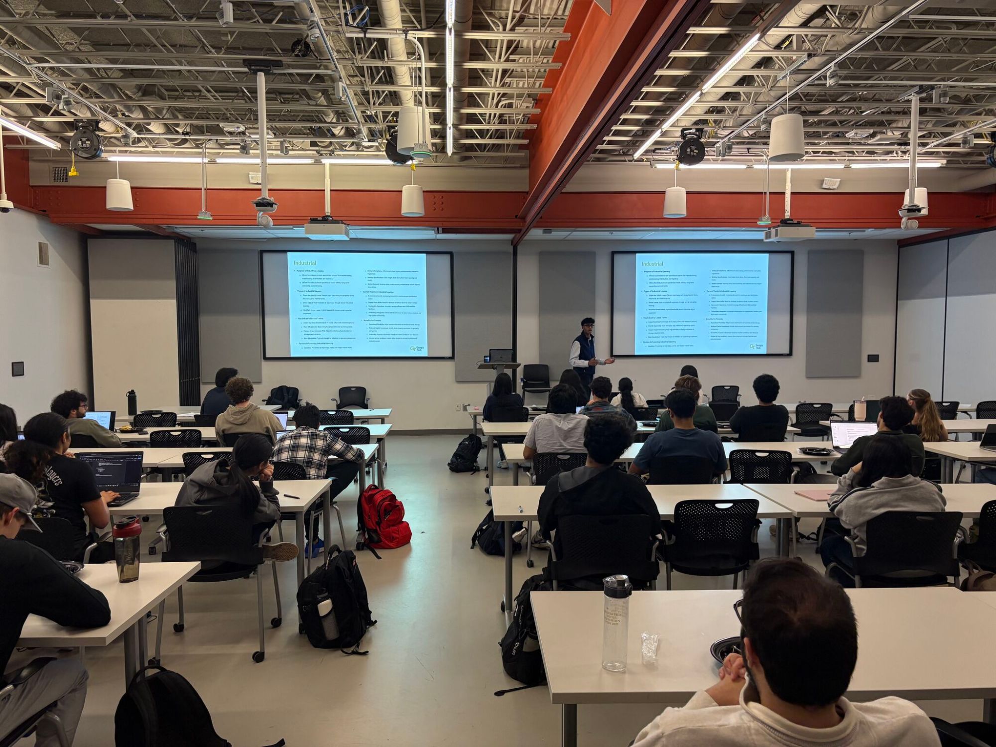 A Mentorship Program session at Georgia Tech